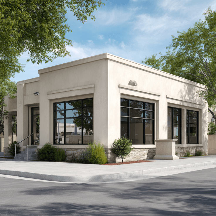 Waterbury commercial build