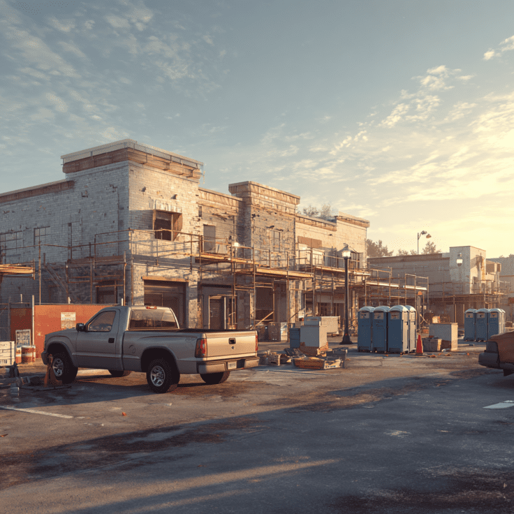 Mobile Commercial construction project