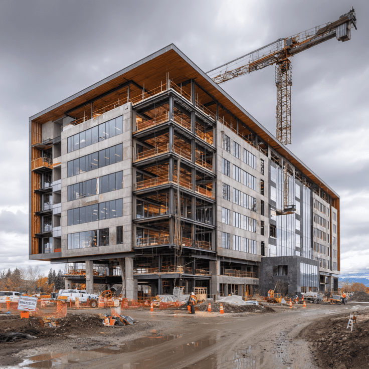 San Marcos Commercial construction project