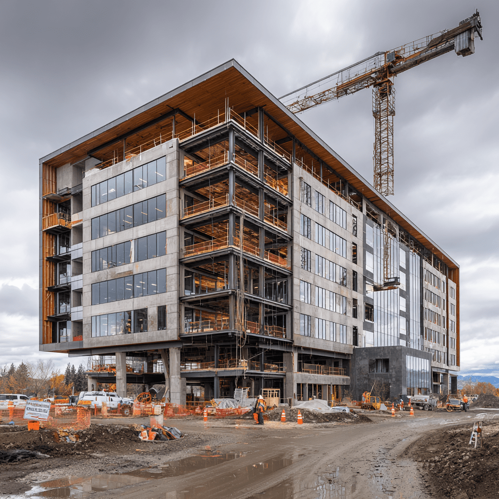 San Marcos Commercial construction project