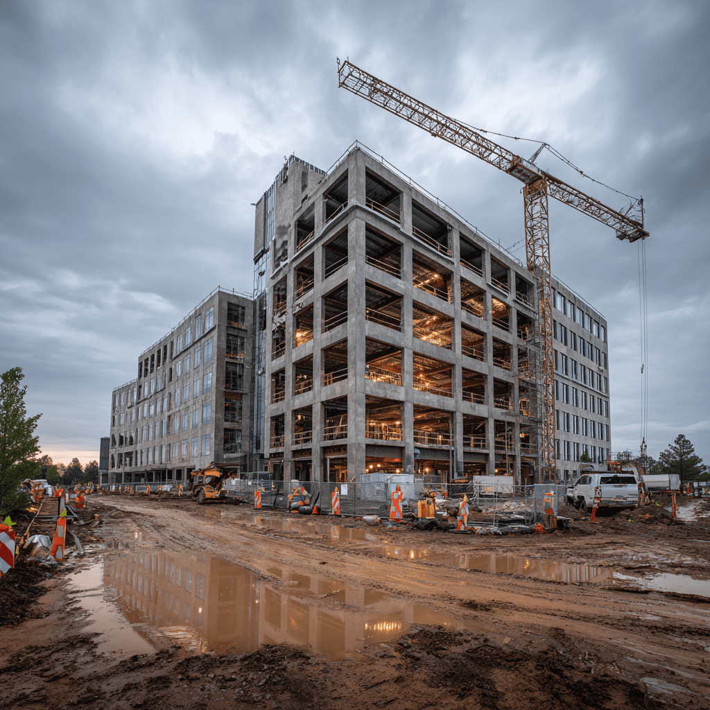 White Plains commercial build